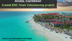 Aruba, Caribbean : 3-week ESC Team Volunteering project