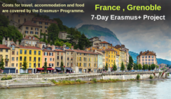 France , Grenoble : 7-Day Erasmus+ Project